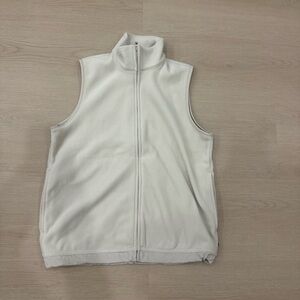 Aritzia TNA Golden Polartec 200 Elevation Vest Cream 2XS